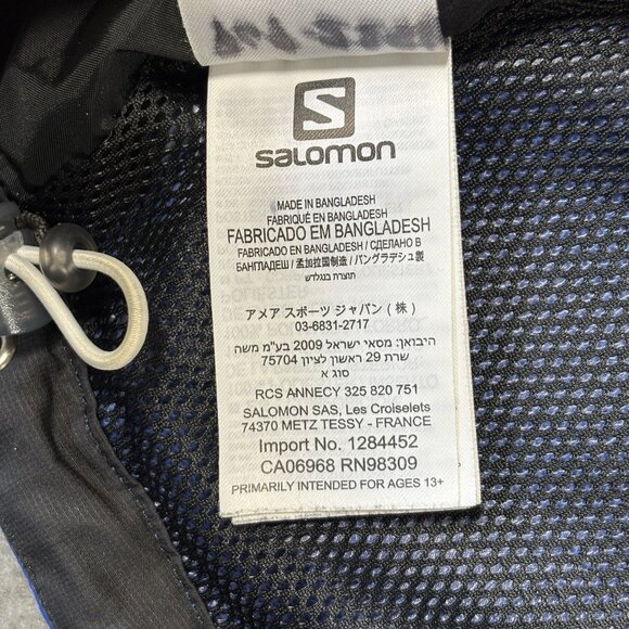 Salomon Advanced Skin Dry Mens Jacket L Gorpcore Outdoor Waterproof Hooded Tech - Picture 13 of 16